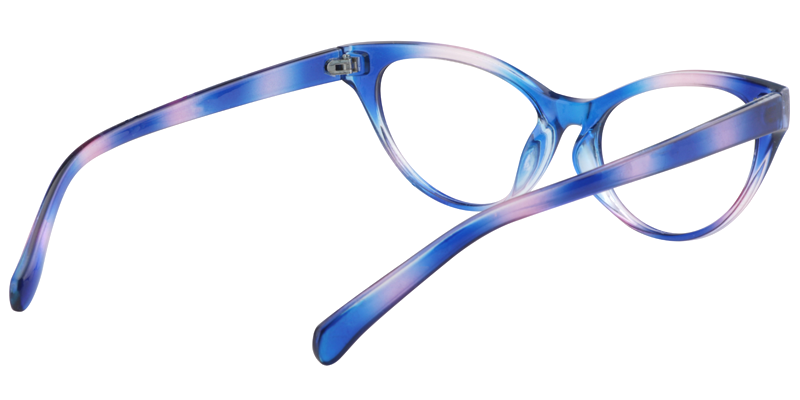 Cateye Blue Reading Glasses | ZEELOOL Canada5