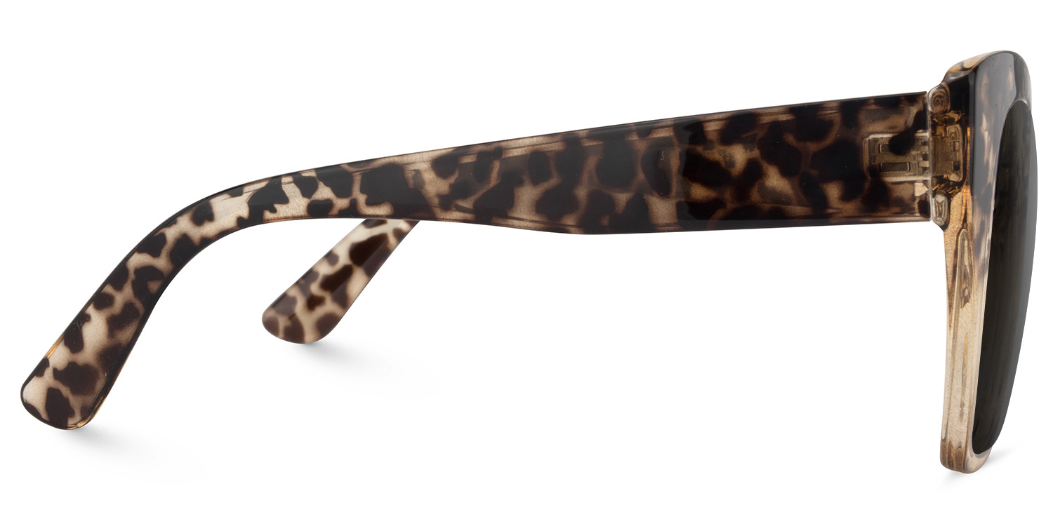 Cat Eye Light Tortoise Glasses | ZEELOOL Canada2