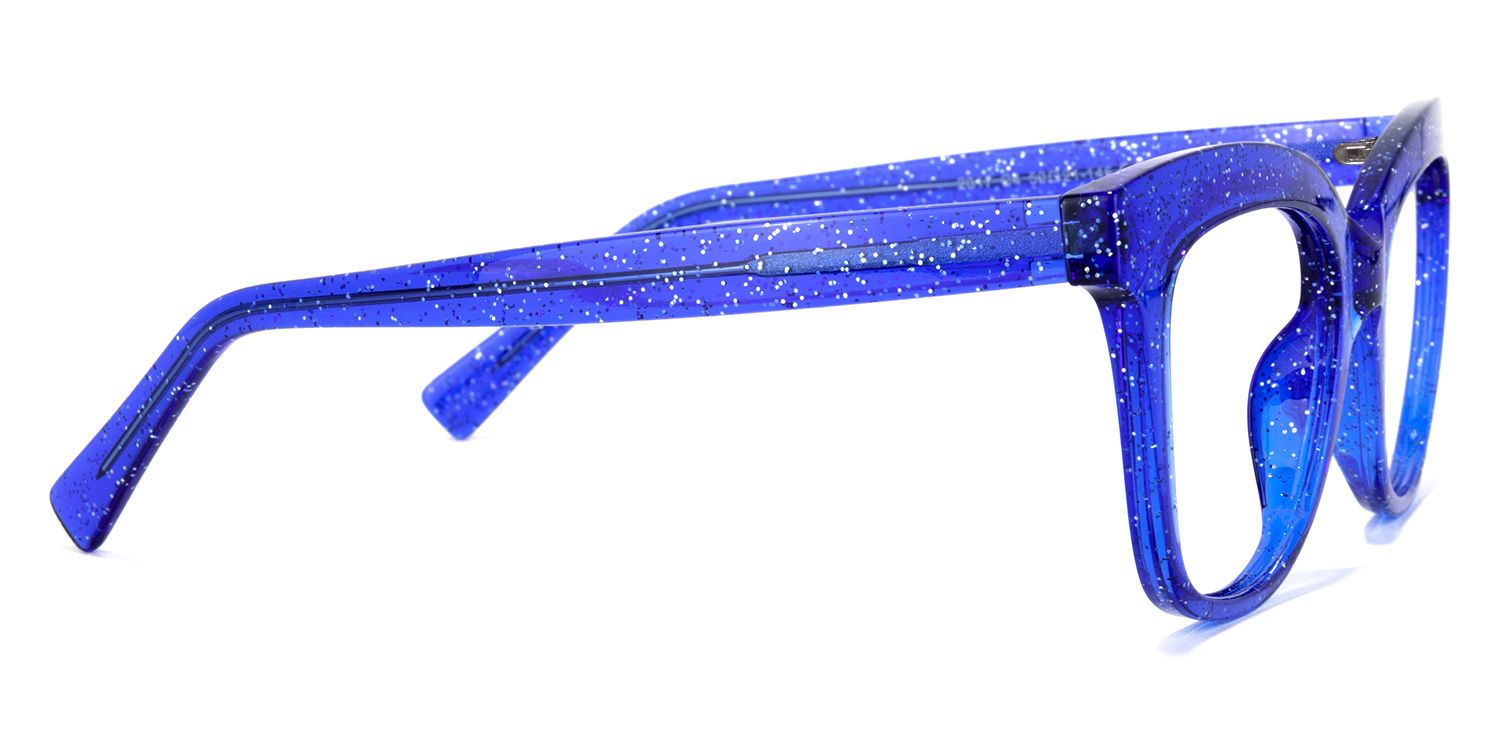 Santiago Cateye Blue Glasses | ZEELOOL Canada3