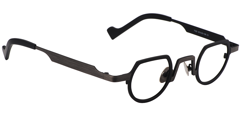 Timothy Round Black Glasses | ZEELOOL Canada3