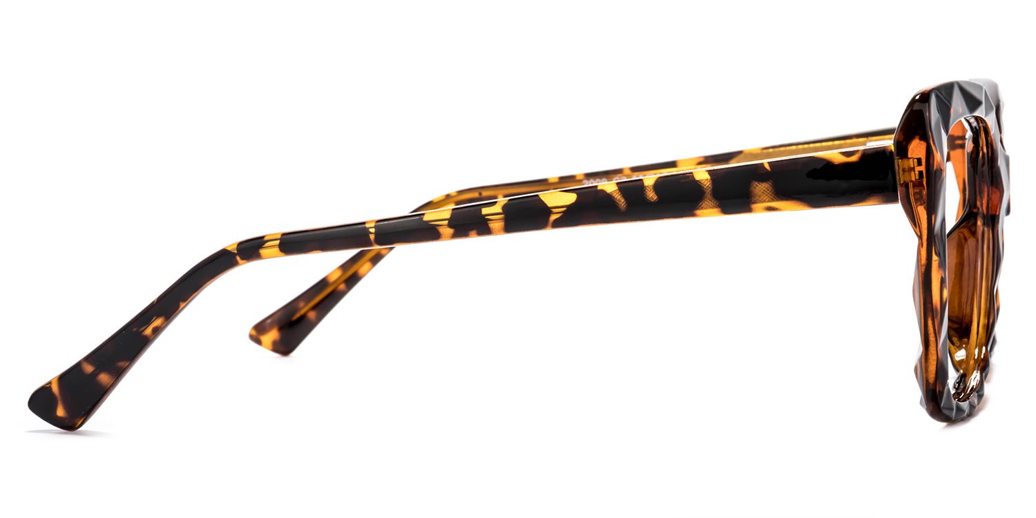 Edna Cat-eye Yellow-Tortoise Eyeglasses and Glasses Frames3