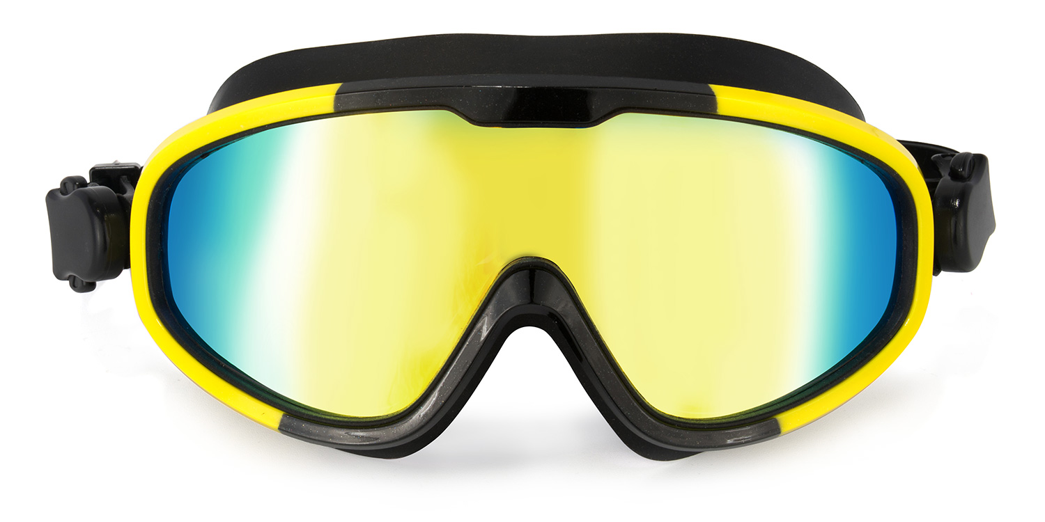 Elaine Yellow Anti-frog Swimming Goggles | ZEELOOL Canada5