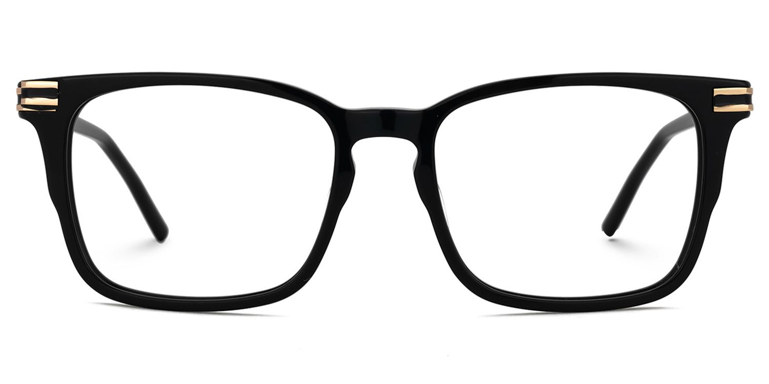 Kornelia Square Black Glasses | ZEELOOL Canada0