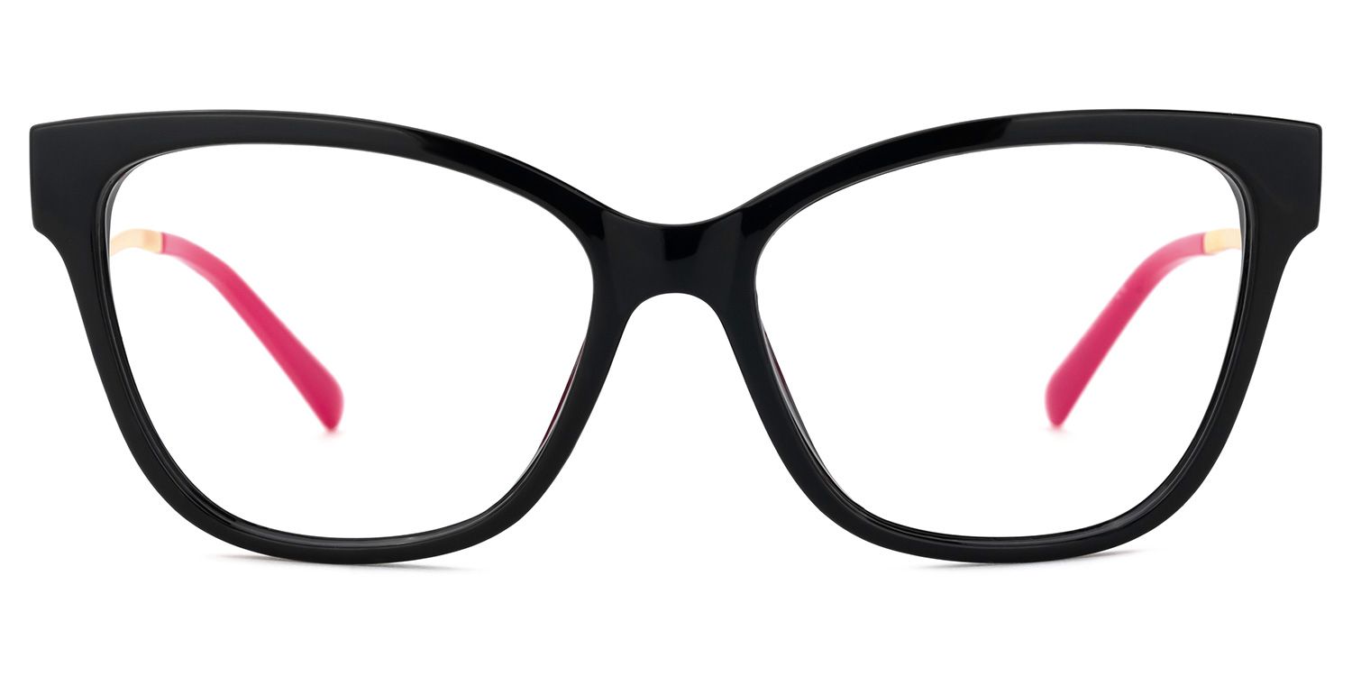 Stevens Cateye Black Glasses | ZEELOOL Canada0