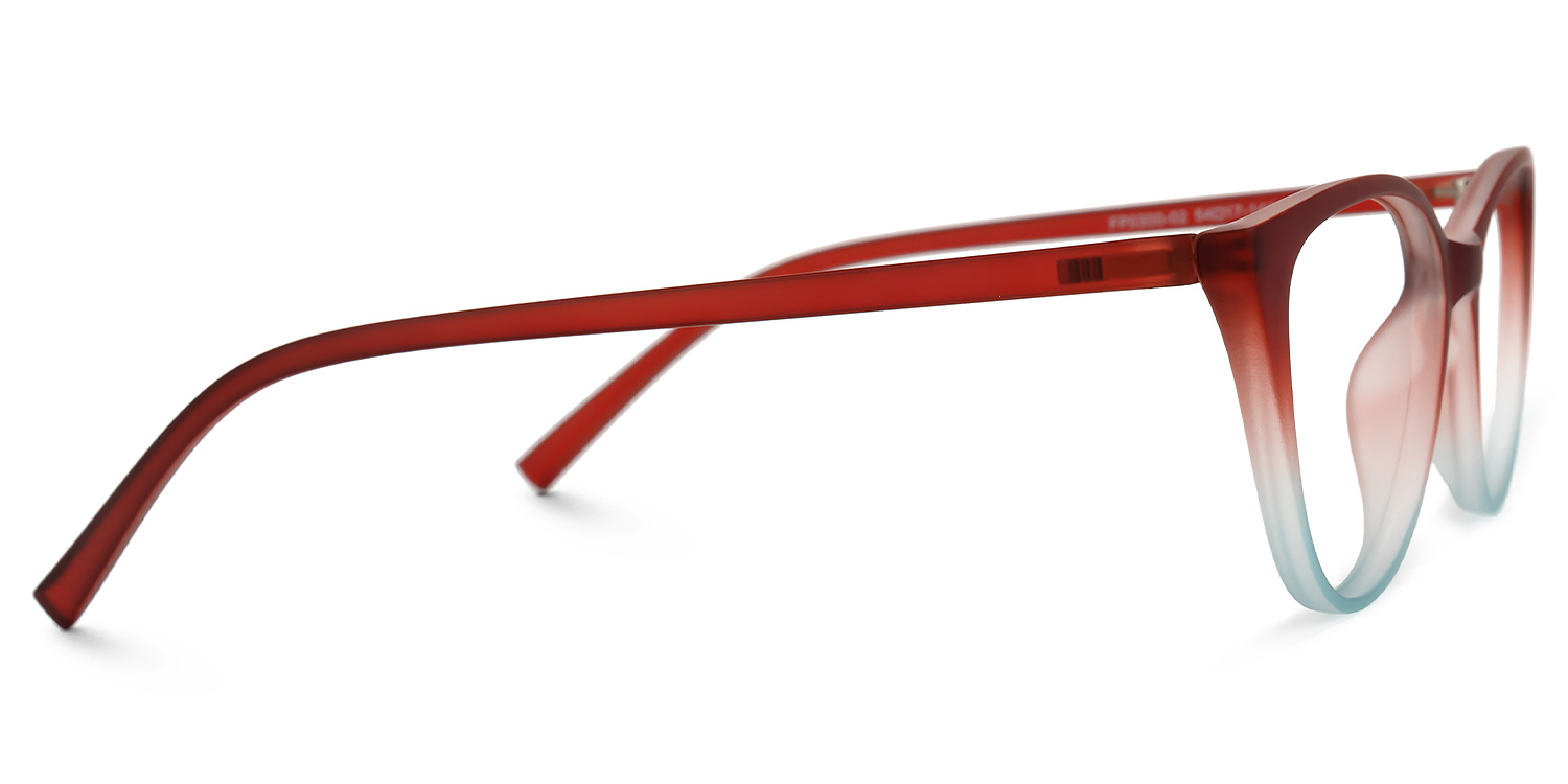 Lucy Cateye Red Glasses  | ZEELOOL Canada2