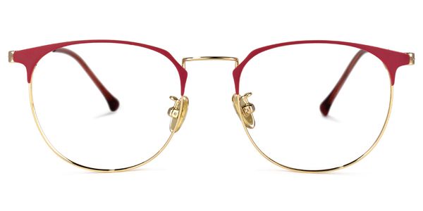 Adream Round Red Glasses | ZEELOOL Canada