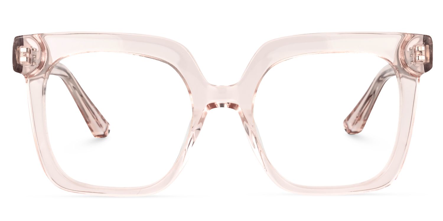 Dexter Square Beige Glasses | ZEELOOL Canada0