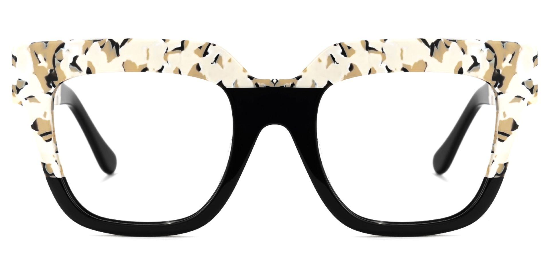 Carolann Square Black Frame Glasses | ZEELOOL Canada0