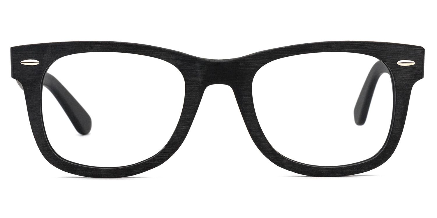 Ernie Square Black Glasses | ZEELOOL Canada0