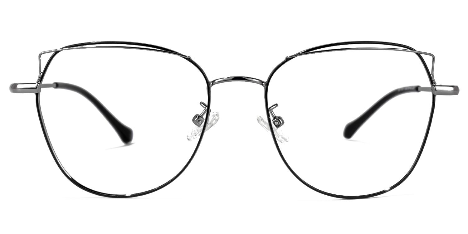 Denson Cateye Black Glasses | ZEELOOL Canada0