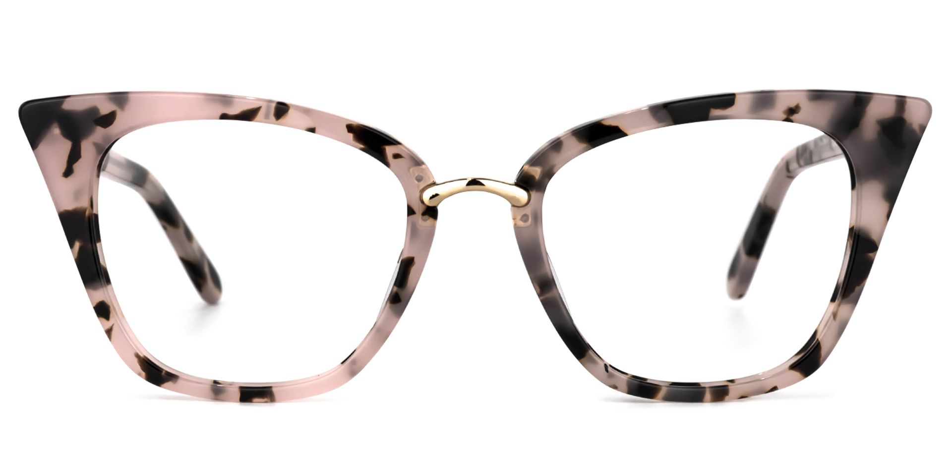 Martha Cat Eye Pink Floral Glasses | ZEELOOL Canada0