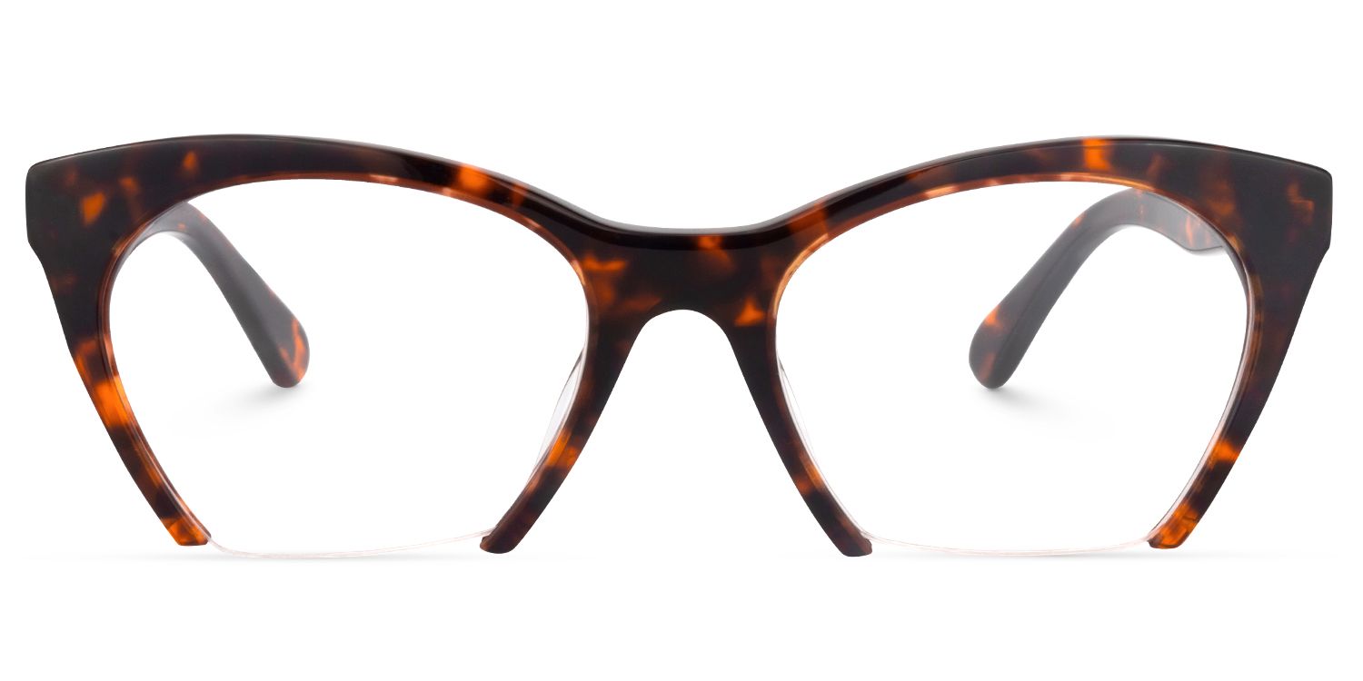 Christine Cat Eye Tortoise Glasses | ZEELOOL Canada0