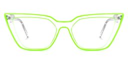 Yosef Cateye Green Glasses0