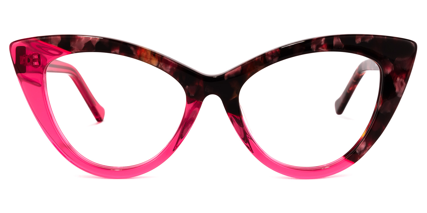 Maxine Cateye Red Glasses | ZEELOOL Canada0