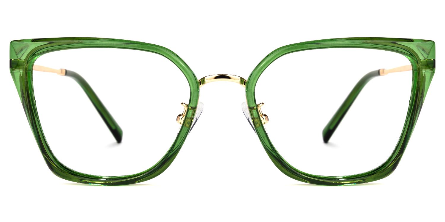 Martine Square Green Glasses | ZEELOOL Canada0