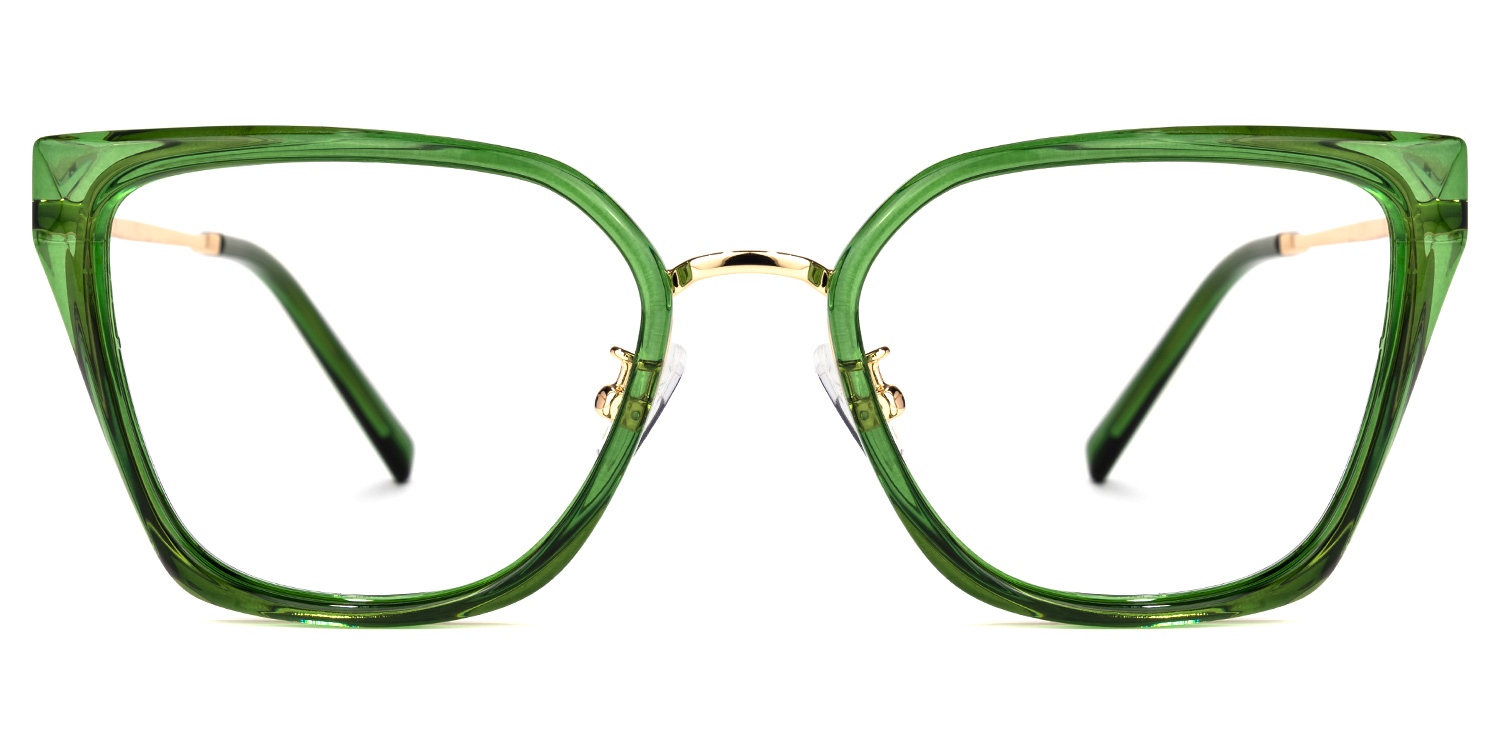 Martine Square Green Glasses | ZEELOOL Canada0