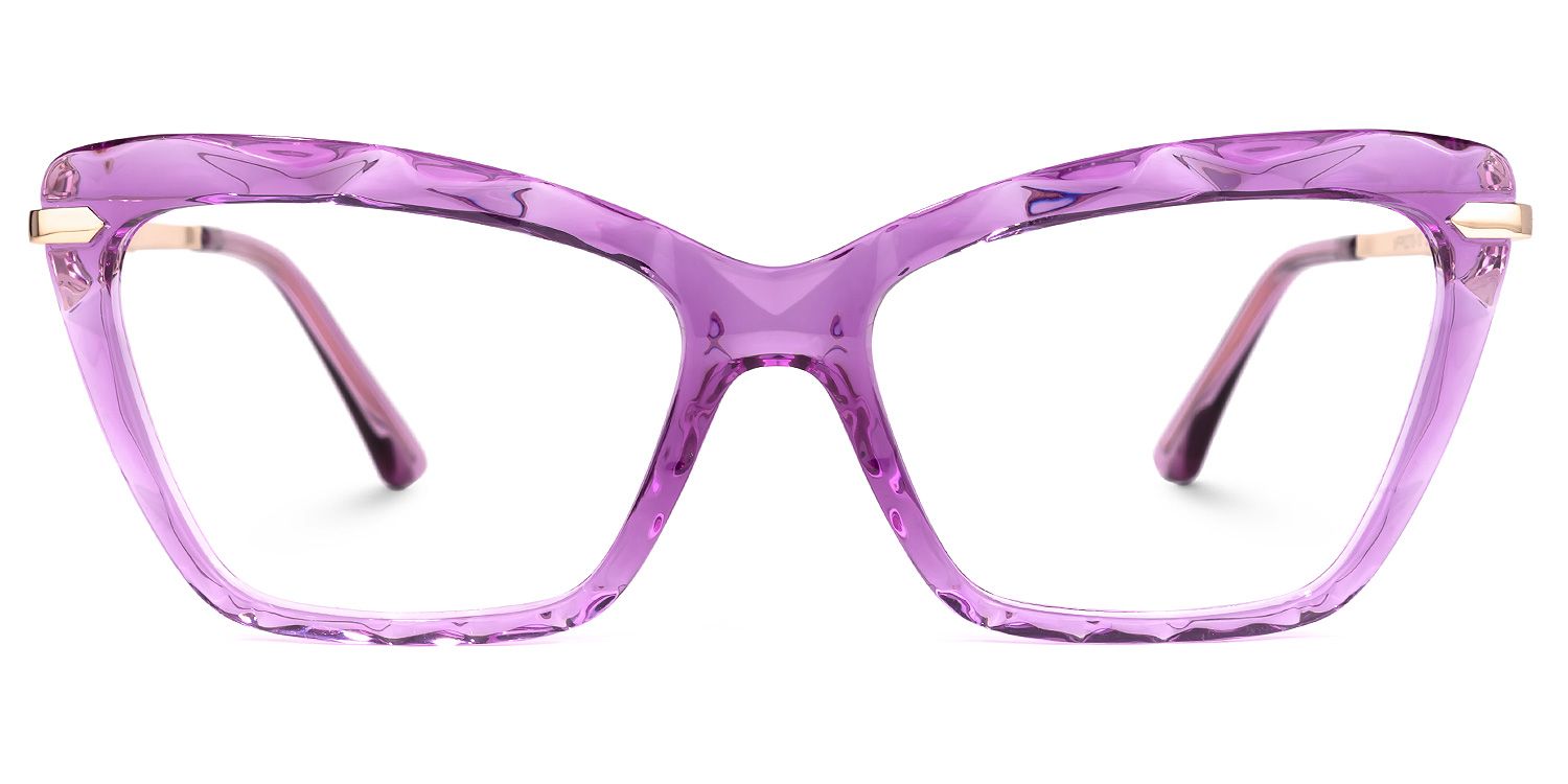 Juliet Cateye Purple Glasses | ZEELOOL Canada0