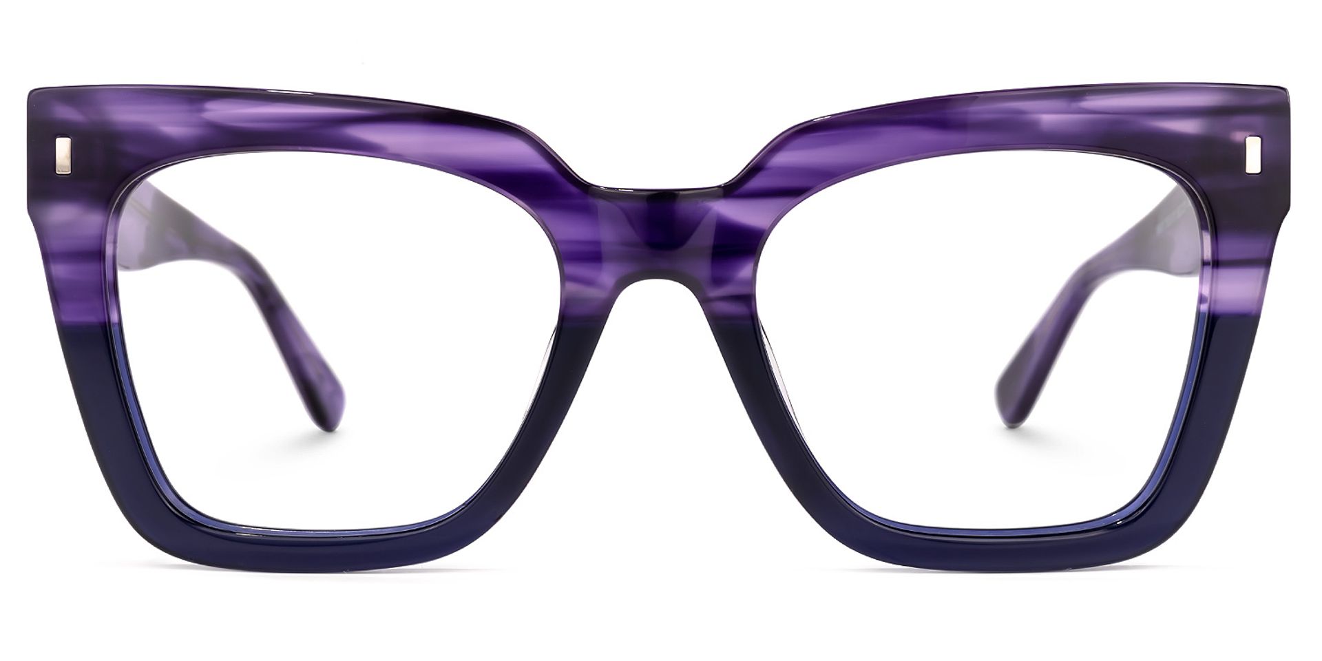 Kathya Square Purple Eyeglasses & Glasses Frames0