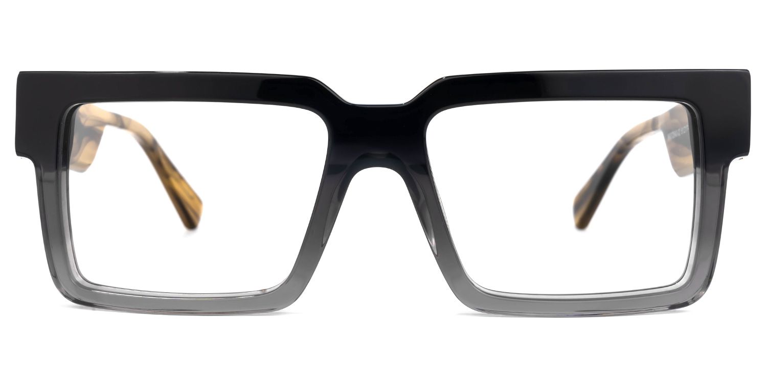 Palacious Square Two-Tone Glasses | ZEELOOL Canada0