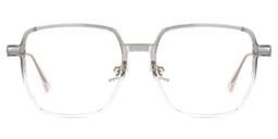 Djibril Square Gray Glasses0