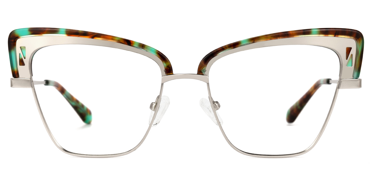 Benny Cateye Silver Glasses | ZEELOOL Canada0