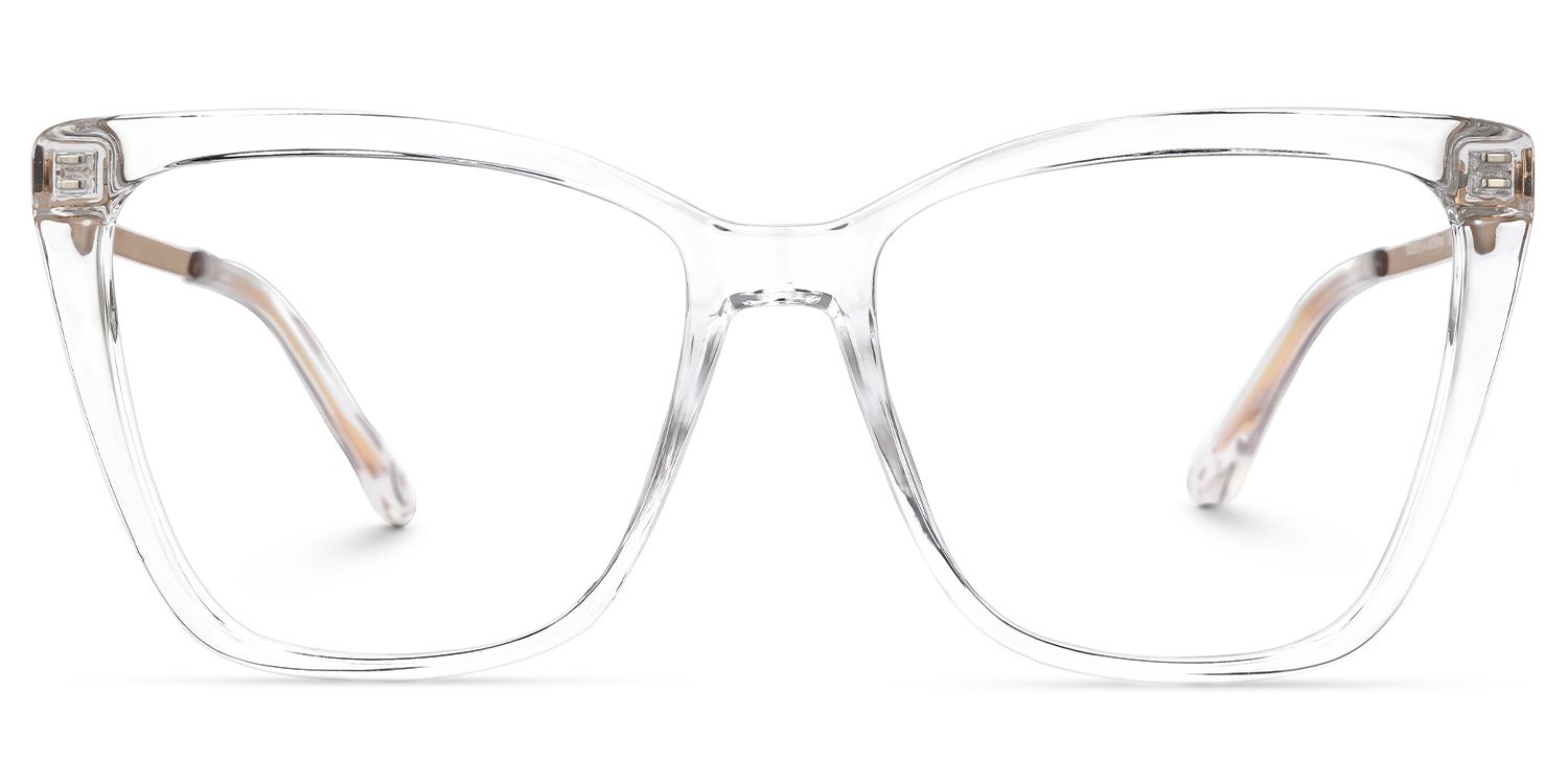 Corlette Square Crysta Eyeglasses and Glasses Frame0