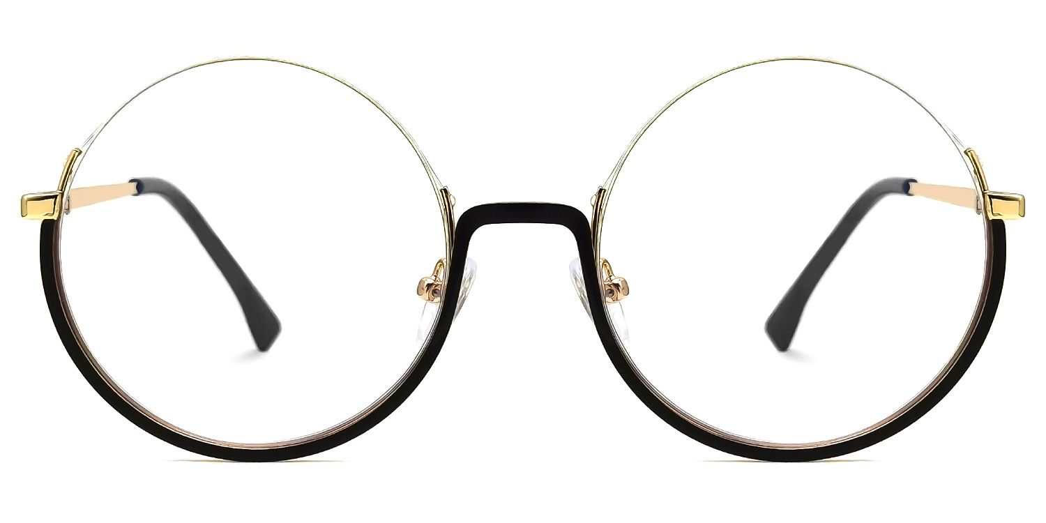 Loaded Round Black Glasses | ZEELOOL Canada0