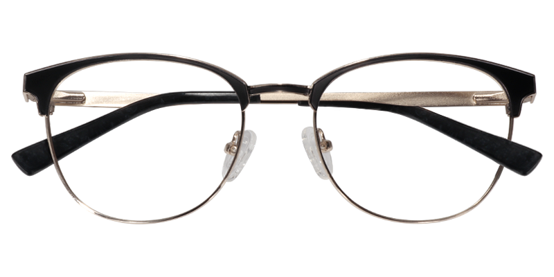 Browline Black Glasses | ZEELOOL Canada1