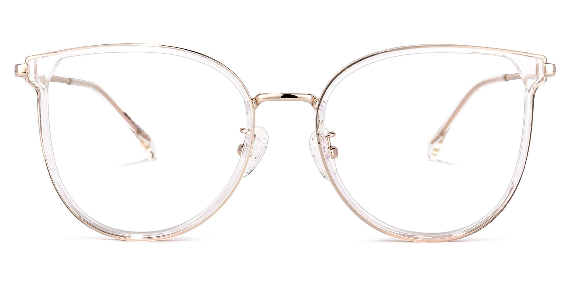 Oakley Round Clear Glasses and Wide Frames0