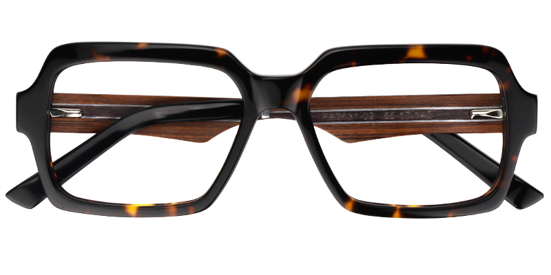 Jack Rectangle Tortoise Glasses | ZEELOOL Canada1