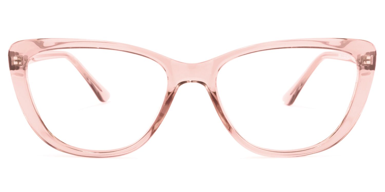 Qamar Cateye Pink Glasses | ZEELOOL Canada0