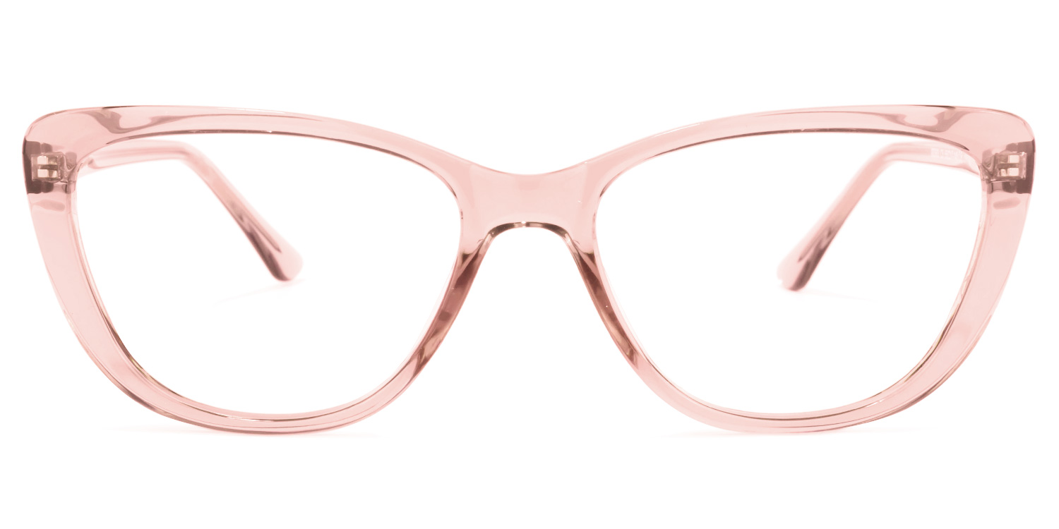 Qamar Cateye Pink Glasses | ZEELOOL Canada0