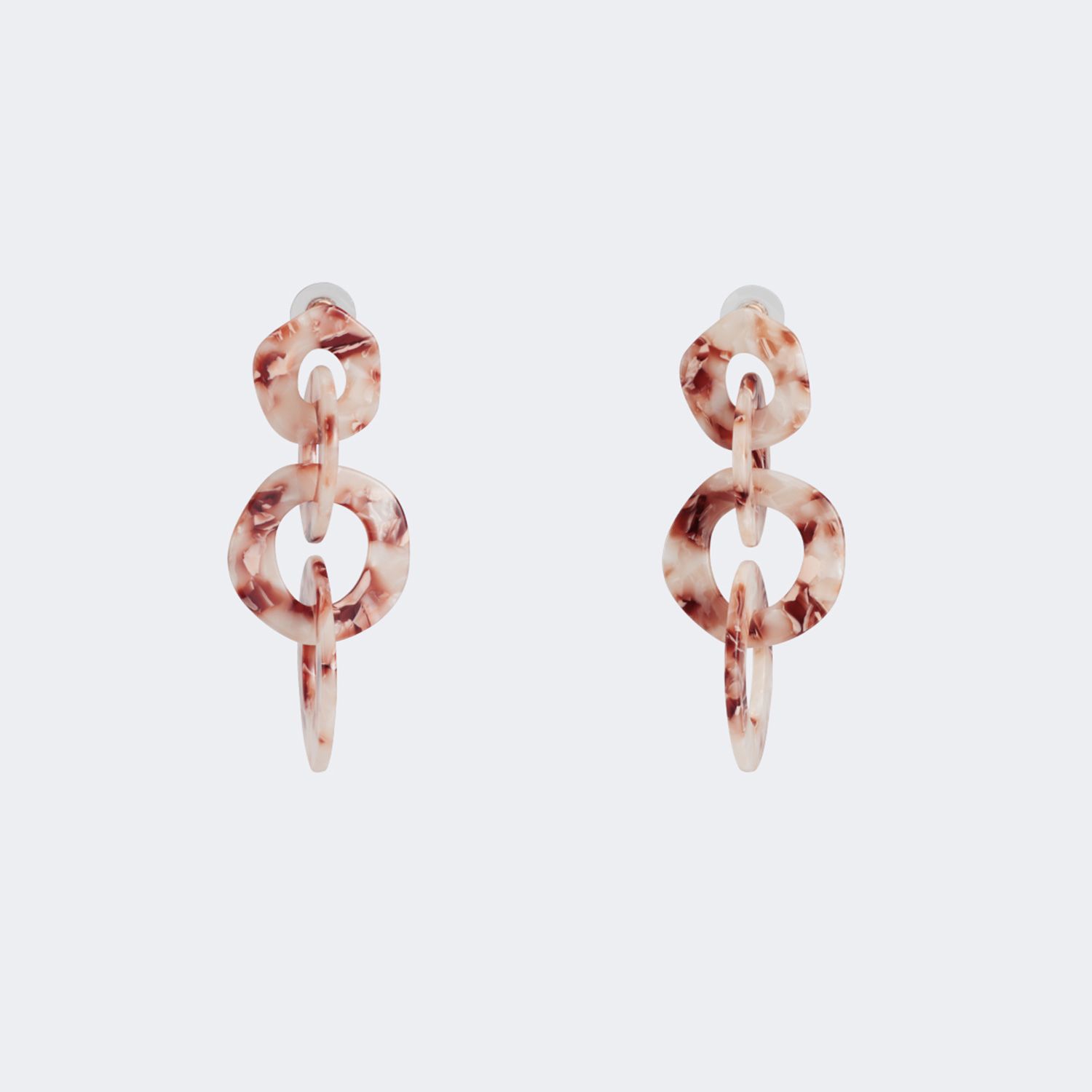 Vintage Round Floral Earrings | ZEELOOL Canada3