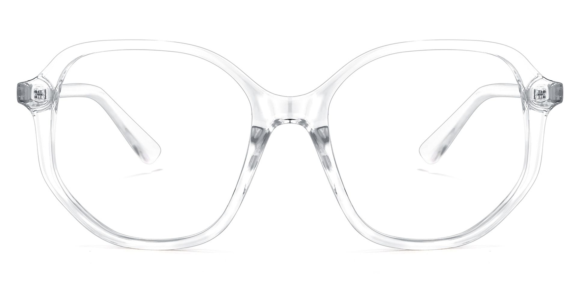 Rylee Geometric Clear Glasses | ZEELOOL Canada0