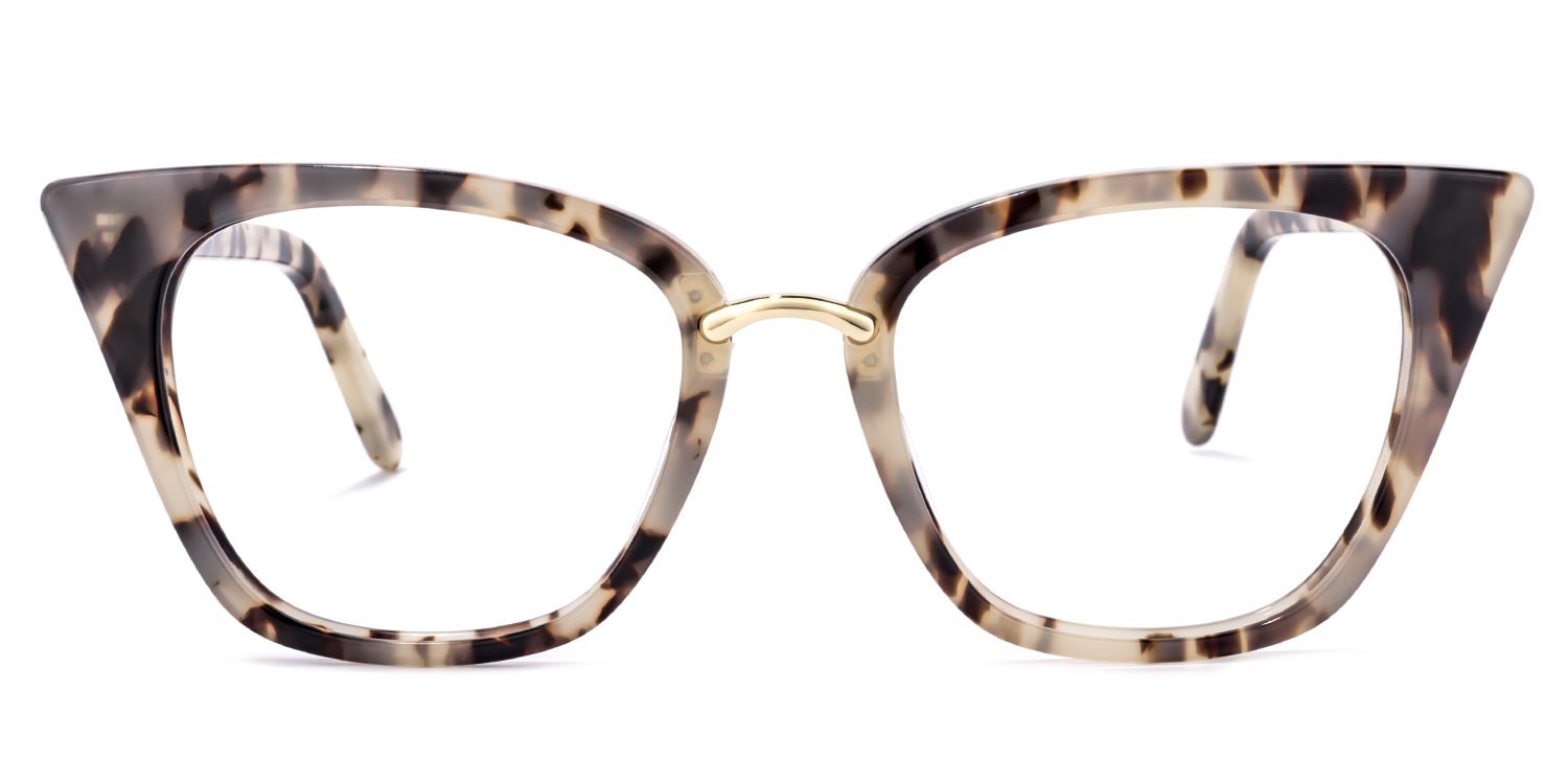 Martha Cat Eye Tortoise Glasses | ZEELOOL Canada0