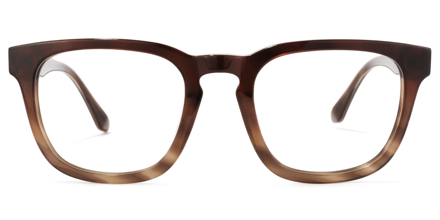 Reese Square Brown Glasses0