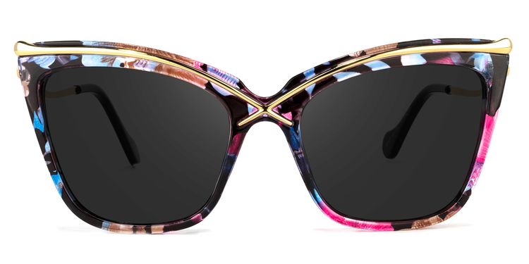 Winston Butterfly Floral Sunglasses