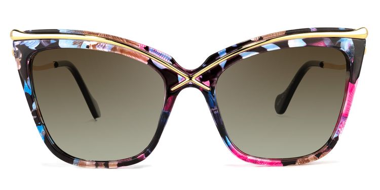 Winston Butterfly Floral Sunglasses