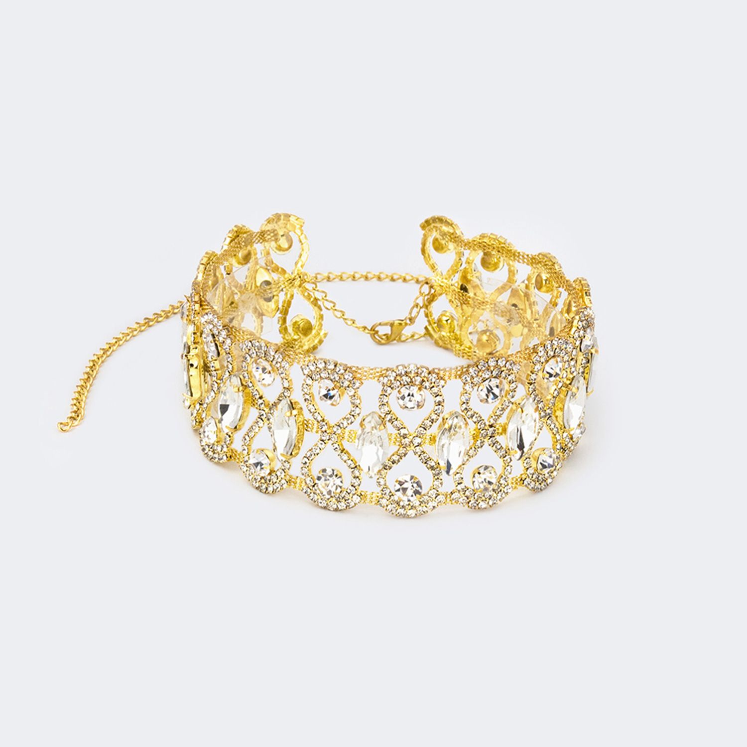 Glaring Occidental Style Gold Bracelet | ZEELOOL Canada0