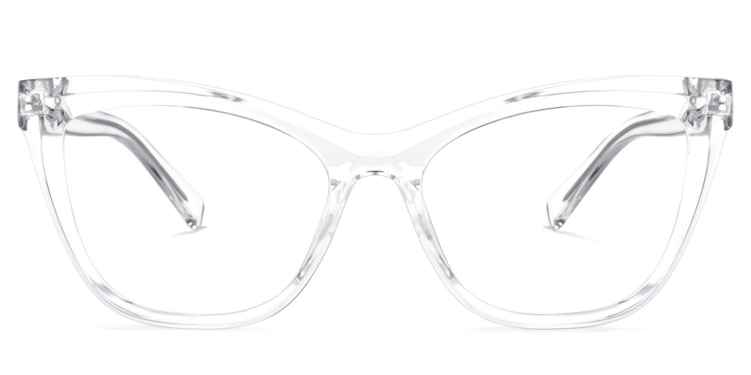 Raegan Cateye Clear Glasses | ZEELOOL Canada0