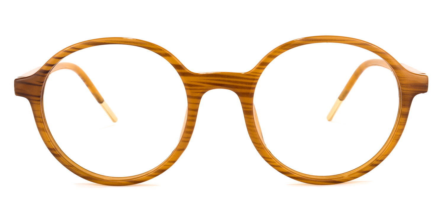 Tomas Round Brown Glasses | ZEELOOL Canada0