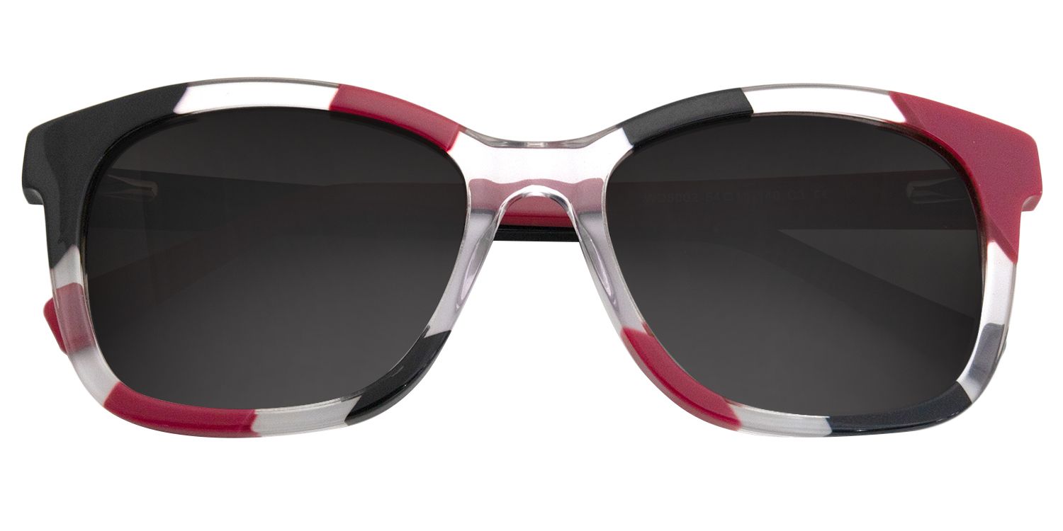 Ainslee Square Black Sunglasses | ZEELOOL Canada1