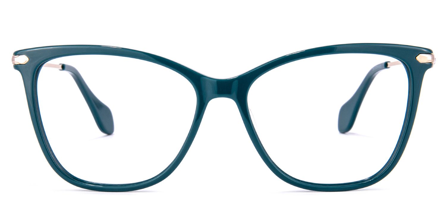 Westley Butterfly Peacock-Green Glasses | ZEELOOL Canada0
