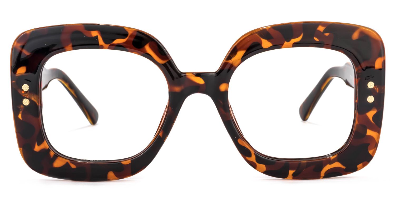 Eloise Square Tortoise Glasses | ZEELOOL Canada0