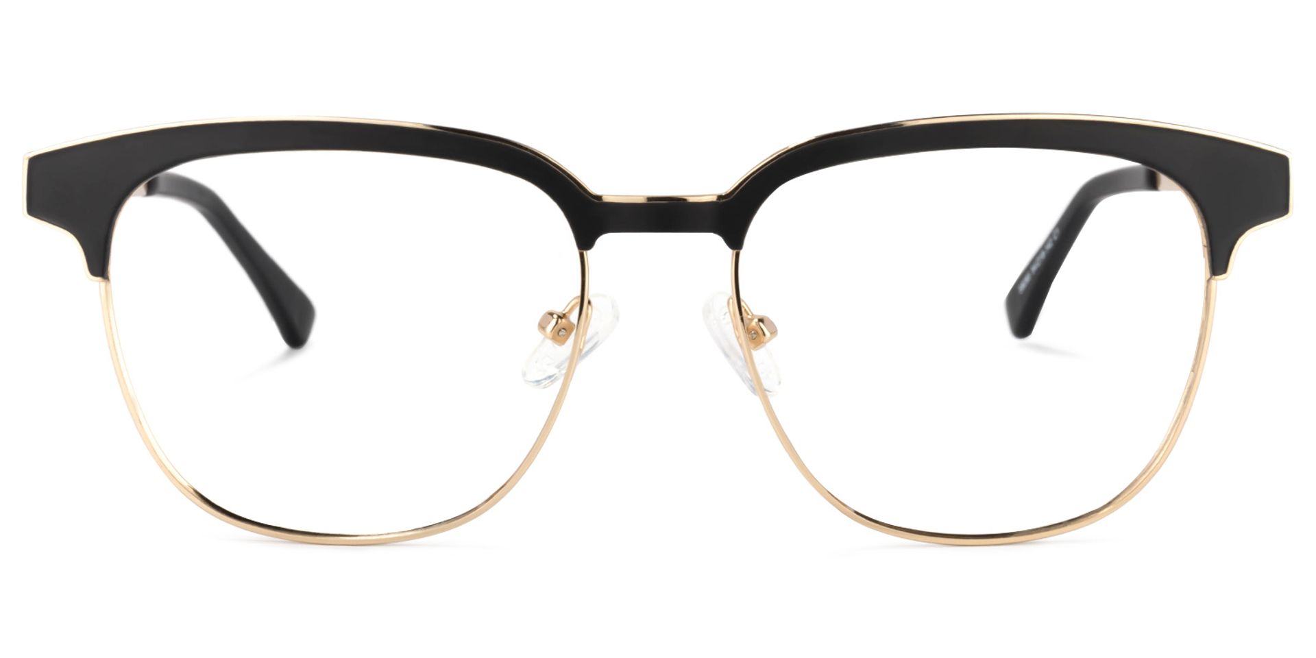 Wren Browline Black-Gold Eyeglasses & Glasses Frames2