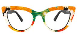 Makie Cateye Black Glasses0