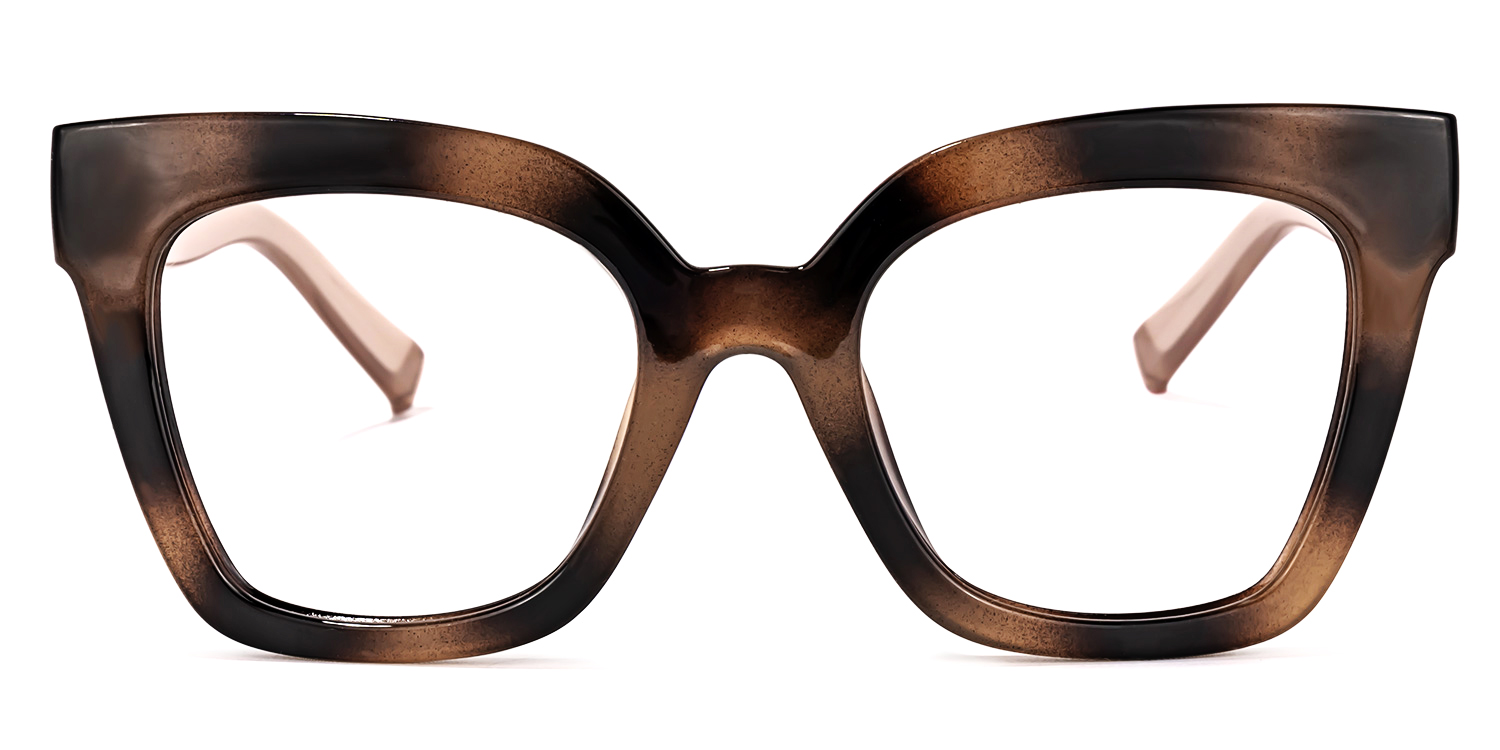 Malcolm Square Burnt Umber Glasses3