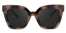 Malcolm Square Burnt Umber Sunglasses1