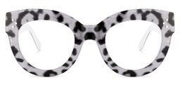 Torres Cateye Gray-Leopard Glasses0