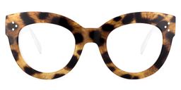 Torres Cateye Brown-Leopard Glasses0